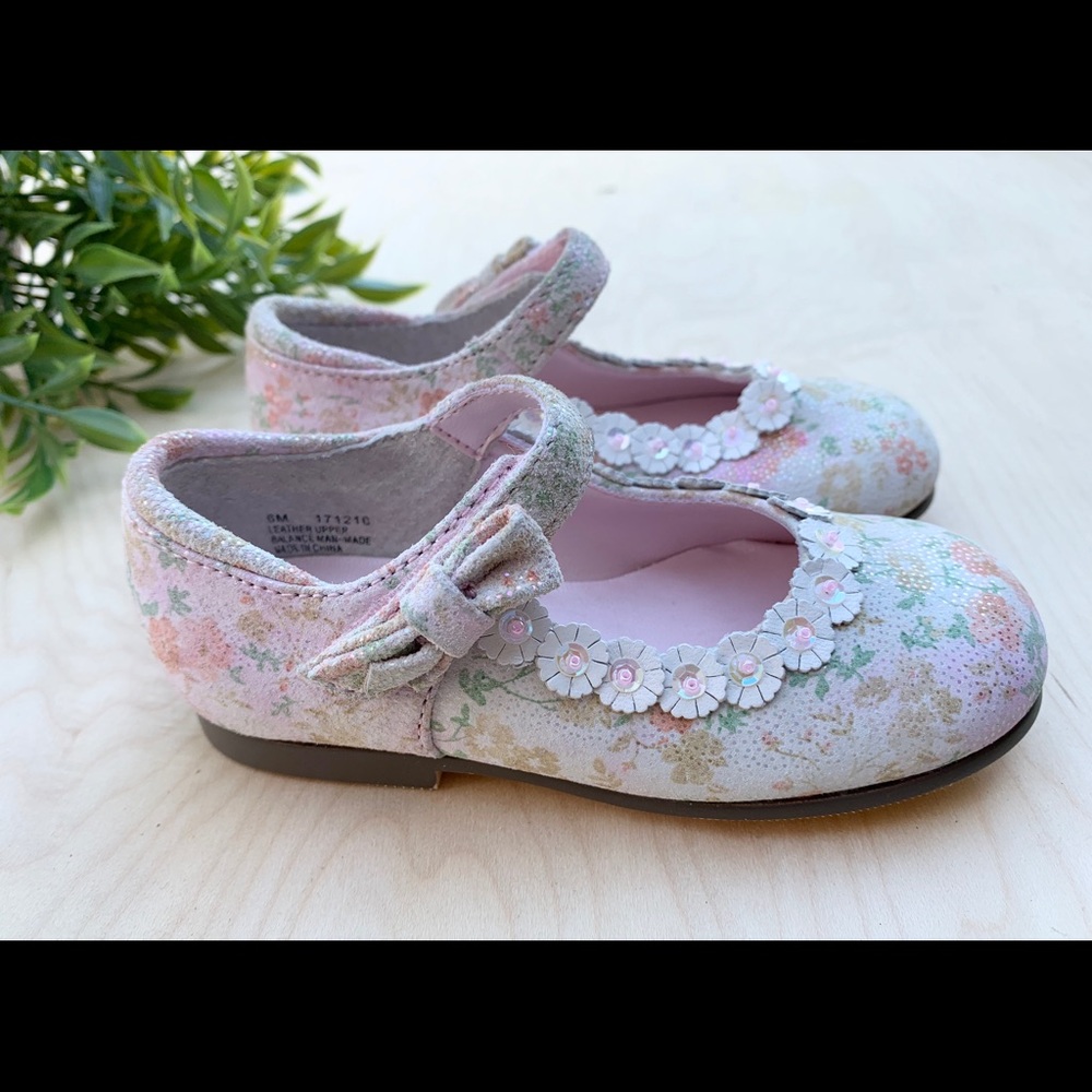 JUMPING JACKS GIRLS Dress floral shoes NEW
